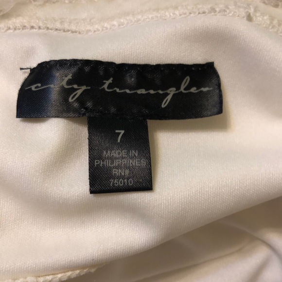 White Prom Dress - Picture 3 of 3